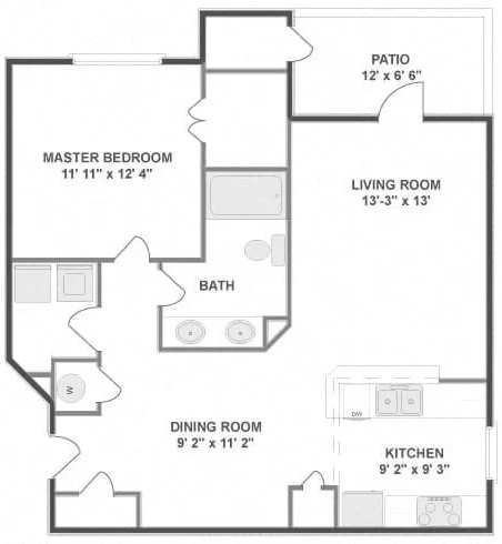 A1C Floor Plan